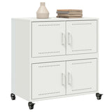 Sideboard White 68x39x72 cm Steel 846655