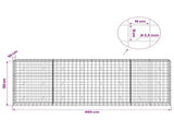 Gabion with 3.5 mm Wire and 10x10 cm Mesh 400x50x150 cm 3463322