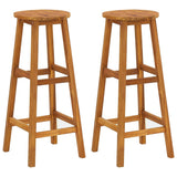 Garden Bar Set Brown Solid Acacia wood Medium Footrest 3116006