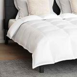 Duvet Set with Pillow 3 pcs White Microfiber and Cotton 3377193