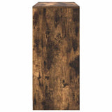 Sideboard Smoked Oak 85x34x76 cm Engineered Wood 861629