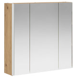 Bathroom Mirror Cabinet Artisian Oak 63.5 x 15.5 x 60.5 cm 889254