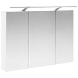 Bathroom Cabinet Set 4 pcs White Engineered Wood 3406575