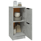 Sideboards 2 pcs Concrete Grey 30x30x70 cm Engineered Wood 811178