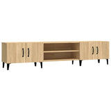 TV Cabinet Sonoma Oak 180x31.5x40 cm Engineered Wood 816267