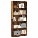 Bookcase Old Wood 80x24x176 cm Engineered Wood 857860