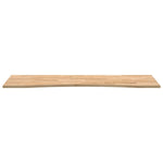 ZNTS Desk Top Untreated 160x50x2.5 cm Solid Wood Oak Rectangular 4009011