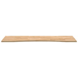 Desk Top Untreated 160x50x2.5 cm Solid Wood Oak Rectangular 4009011