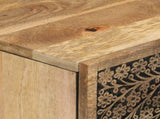 Side Cabinets 3 pcs 60x33x75 cm Solid Wood Mango 3206306