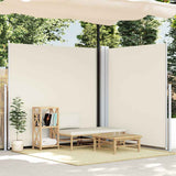 Retractable Side Awning Cream 200x600 cm 318007