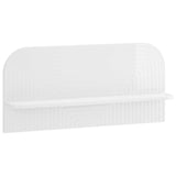 Wall Shelf 2 pcs High Gloss White 80.5 x 13.5 x 37.5 cm 8014954