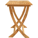 Sydney Rectangle Table Brown 110 x 55 x 75 cm Solid Acacia Wood 42003620