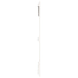 Wall Headboard White 127.5x3x110 cm Solid Wood Pine 824939