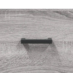 Highboard Grey Sonoma 69.5x34x180 cm Engineered Wood 3195849
