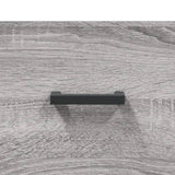 Sideboard Grey Sonoma 69.5x34x90 cm Engineered Wood 830266