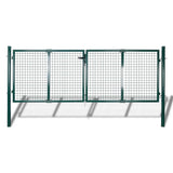 Garden Mesh Gate Fence Door Wall Grille 300x75 cm 140921