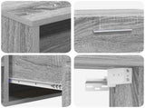 TV Cabinet Set FLORIN 3 pcs Grey Sonoma Engineered Wood 3397930