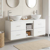 Bathroom Cabinet Set 3 pcs White 49.5 x 35 x 63 cm 3405787