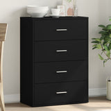 Sideboard Black 60x31x84 cm Engineered Wood 840500
