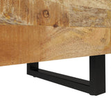 Bedside Cabinet 40x33x46 cm Solid Wood Mango 345208