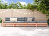 4 Piece Garden Lounge Set Solid Wood Douglas 825539
