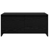 Coffee Table Black Oak 90 x 50 x 41.5 cm Engineered Wood 8017368