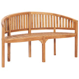Garden Lounge Set Natural Teak Solid Teak Wood Large Durable 3059967