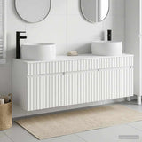 Bathroom Cabinet Set 3 pcs High Gloss White 49 x 44.5 x 66 cm 3405771