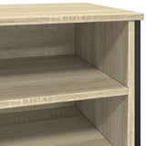 Shoe Cabinet Sonoma Oak 80x38x78 cm Engineered Wood 848650