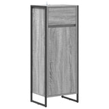 Bathroom Cabinet Grey Sonoma 40 x 30 x 100 cm Engineered Wood 886501