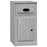 Side Cabinet with Drawer Grey Sonoma 40x50x75 cm Engineered Wood 816486