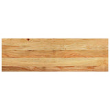 Stair Treads 2 pcs Light Brown 80x30x2 cm Solid Wood Oak 3283791