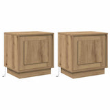 Bedside Cabinet 2 pcs Artisan Oak 44 x 34.5 x 45 cm 869577