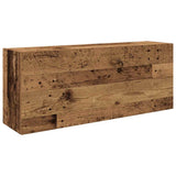 Bathroom Wall Cabinet Old Wood 100x25x40 cm Engineered Wood 860110