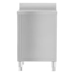 ZNTS Commercial Kitchen Cabinets 3 pcs Stainless Steel 3083720