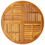 Table Top 90x2.2 cm Round Solid Wood Acacia 4004251