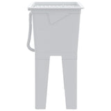 Laundry Tub White 59x41x75 cm Resin 4002799