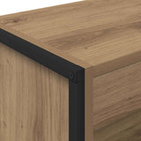 Book Cabinet Artisian Oak 60 x 30 x 86.5 cm Engineered Wood 886389