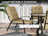 Seven-Piece Garden Dining Set with Cushions - Beige T3398P319999