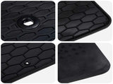 Car Mat 4 pcs Black Rubber 42029110
