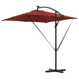 Umbrella Terracotta 249 x 249 x 250 cm Polyester and Aluminium 42003406