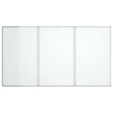 Magnetic Whiteboard Foldable 120x80x1.7 cm Aluminium 4005358