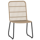 5 Piece Garden Dining Set Oak 3099163