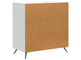 Sideboard with Drawer White 66 x 34.5 x 90 cm Engineered Wood 895555