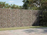Gabion with 3.5 mm Wire and 5x10 cm Mesh 200x30x200 cm 3462766