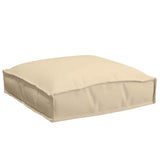 Cushion 6 pcs Beige 40 x 40 x 8 cm Oxford Fabric 42001601
