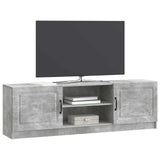 TV Cabinet Concrete Grey 150 x 31 x 47 cm Engineered Wood 895838
