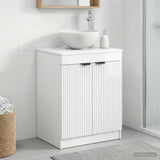 Bathroom Cabinet High Gloss White 54 x 41 x 70 cm 890152