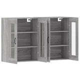 Wall Mounted Cabinets 2 pcs Grey Sonoma Engineered Wood 3197911