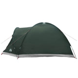 Cabin Tent with Roof Army green 4-Person Polyester and Steel 42028582